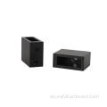 Rodillos de puertas corredizas de vidrio de acero inoxidable negro